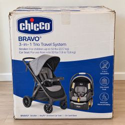 Chicco Bravo 3-in-1 Trio Travel System