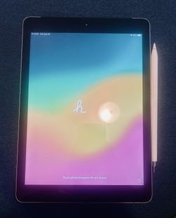 iPad  6th generation 32GB plus Apple Pencil OBO
