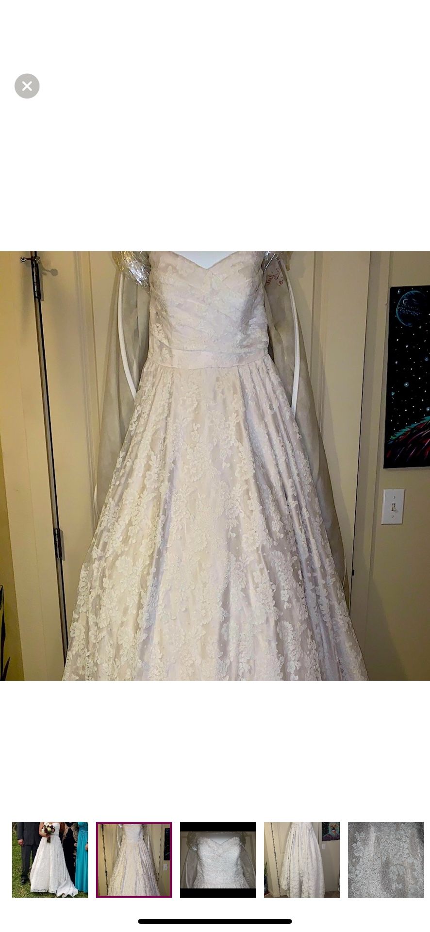 Boutique Wedding Dress - Size 12