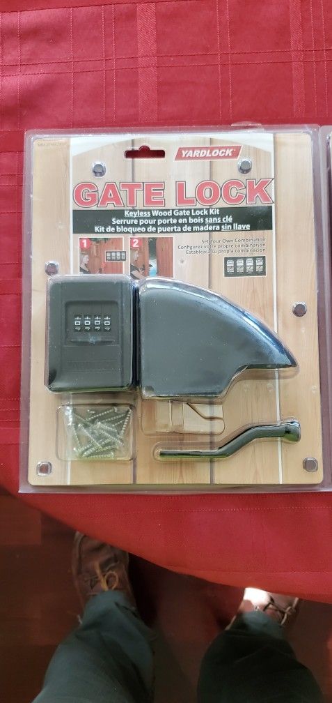 gate lock private fence
