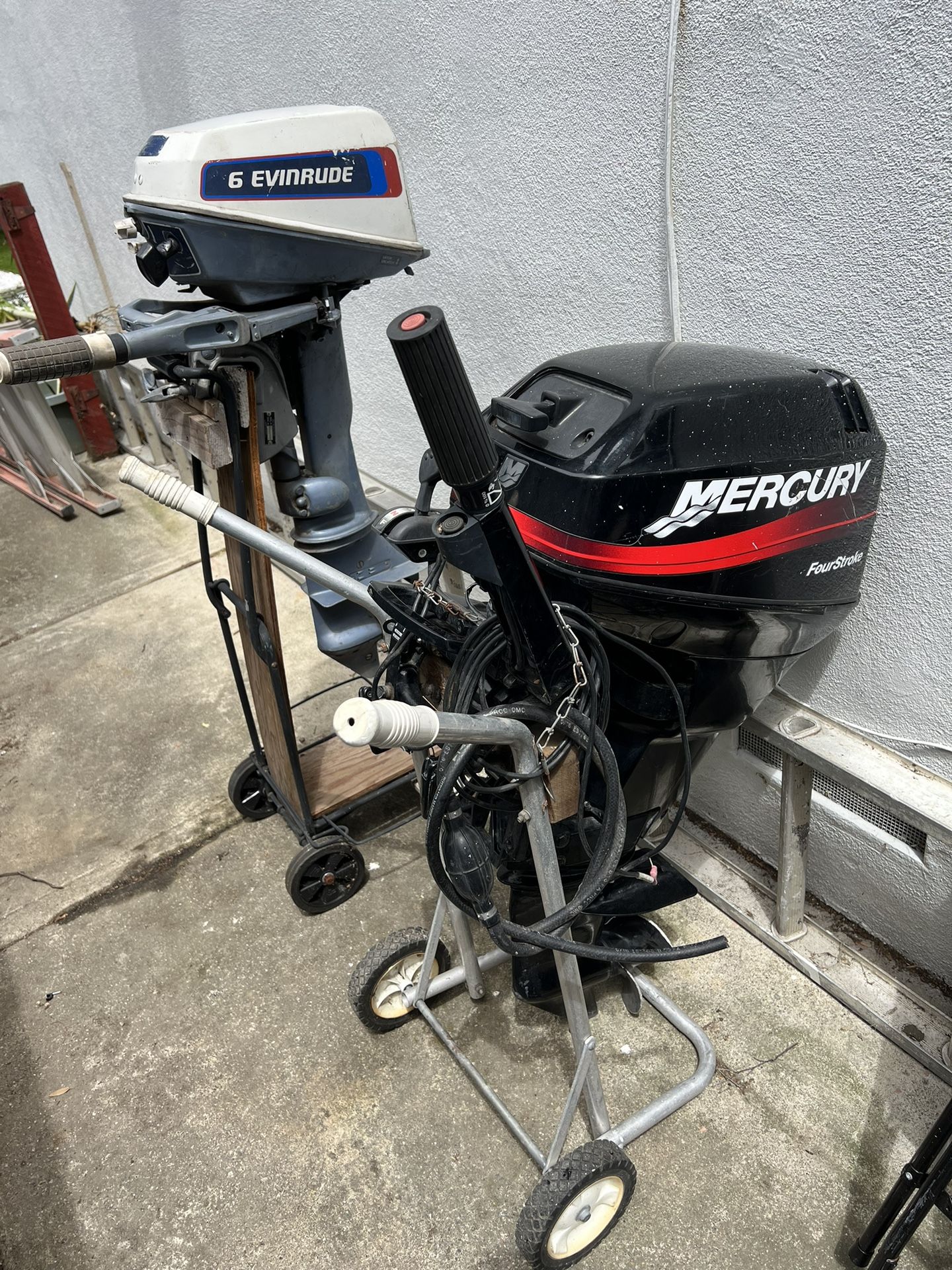 Mercury 9.9, Evinrude 6, Brute Motor Guide for Boats