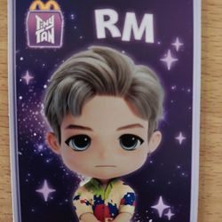RM BTS Tiny Tan McDonalds Toy
