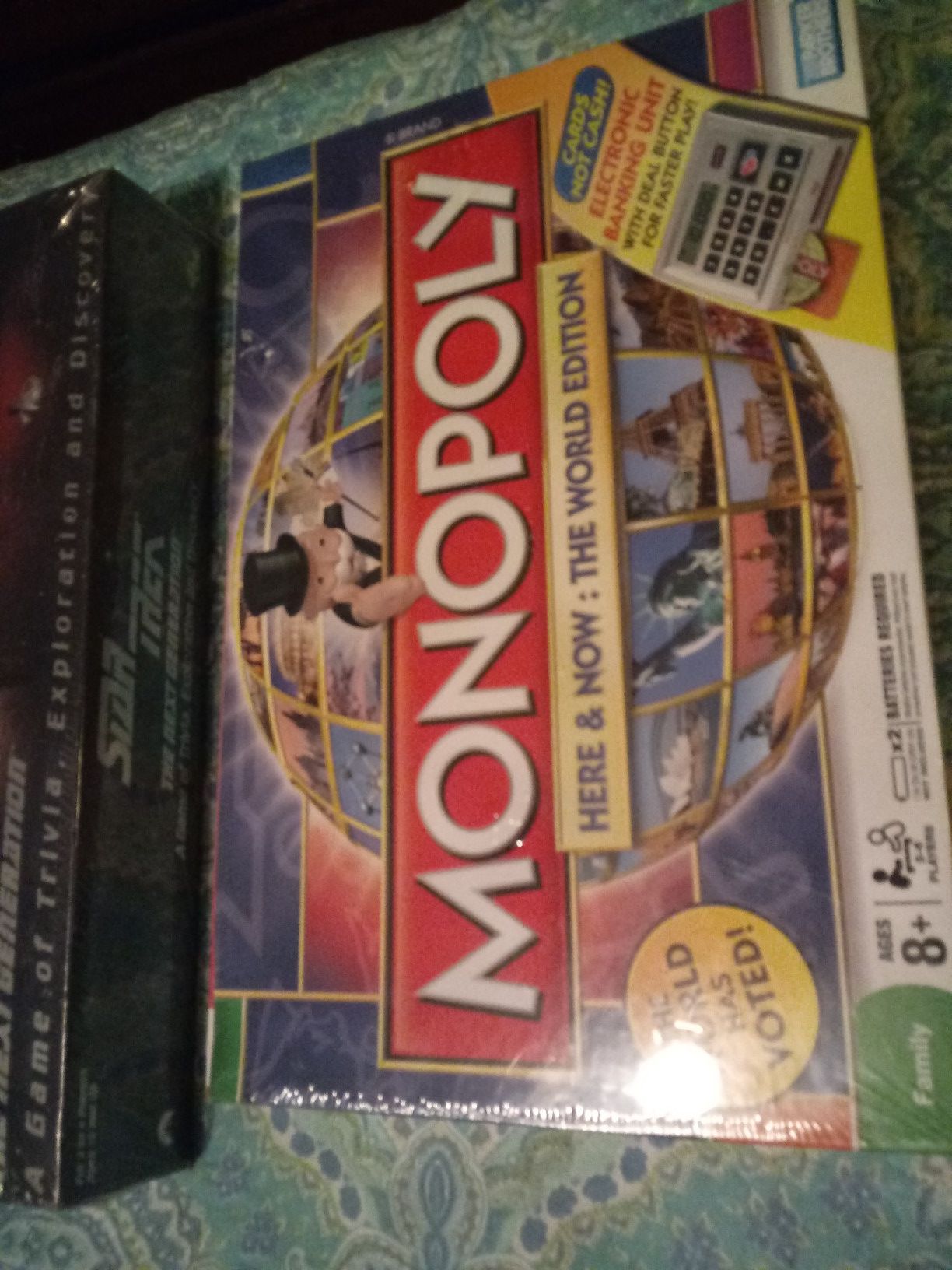 Electronic monopoly board game new