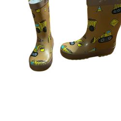 Rain Boots Trucks Little Boy Size 9