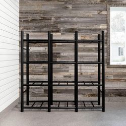 Bin Warehouse Heavy-Duty 12 tote Rack