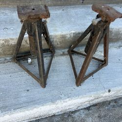 $8 🚙  car jack Stands Pair Heavy Duty