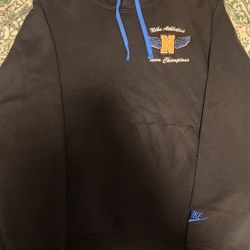 Nike Swoosh High “Team Champions” Hoodie Men’s Large Black HJ6907-010 NWT $80