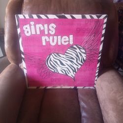 Girl Power Hanging Good Condition $7.00