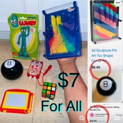 $7 For All bundle of Games & Toys all included