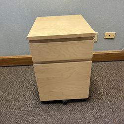 Rolling Filing Cabinets (x2)