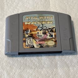 Star Wars Episode 1 Pod Racer (N64 Nintendo 64) Authentic Cart Only Tested