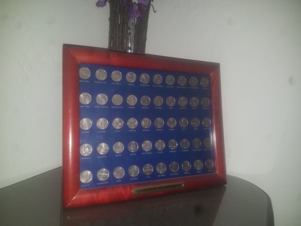 Every quarter made for each state full set