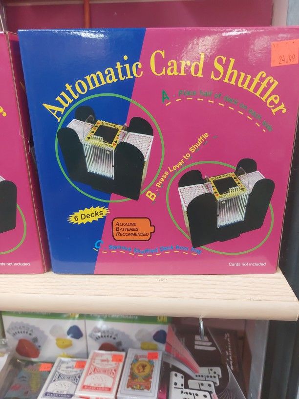 Automatic CARD SHUFFLER