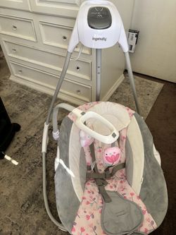 Ingenuity Baby Swing with Toy Bar