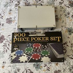 300-Piece Poker Set with Aluminum Carrying Case