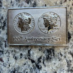 100 Anniversary Set, Morgan And Peace Dollar