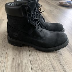 Black Timberland Boots