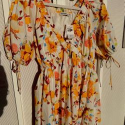 Abercrombie Puff Mini Dress 