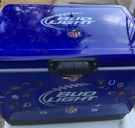 Bud light cooler NFL