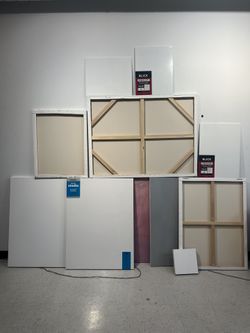 Unused New Canvases From Dick Blick (art Supplies)