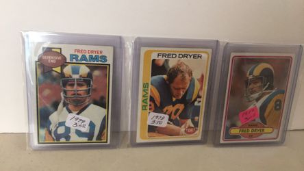 Three Fred dryer Cards