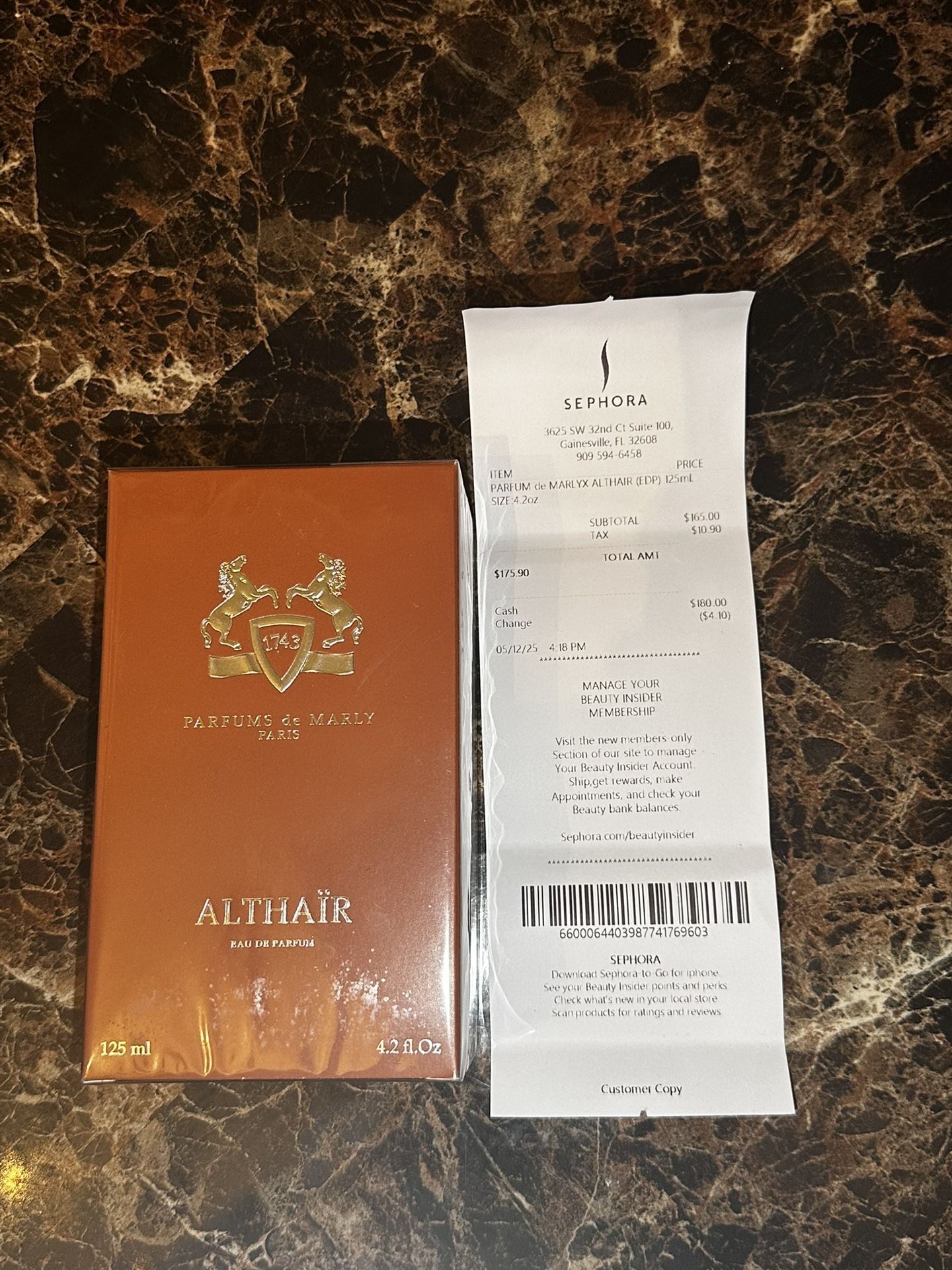 PARFUMS de MARLY PARIS Althair