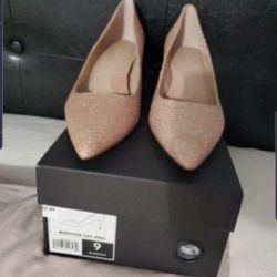 Womens Banana Republic Blush Madison Cat Heel Heels Shoes Size 9 Zapatos Nuevos De Mujer Tacones  Rosas 9