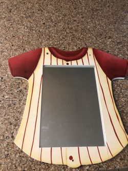 Baseball/Softball Jersey Mirror (Wood Frame)