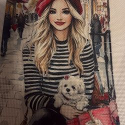 Lienzos Sublimados En Cuadrille Y Etamina  Para Cuadros O Para Bordar