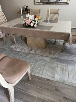 Marble Dining Room Set