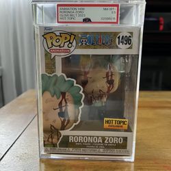 Roronoa Zoro Hot Topic Exclusive Belt Glow Error Graded 8.5/10