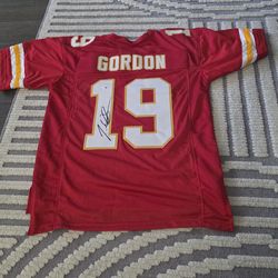 Autograph Josh Gordon Jersey