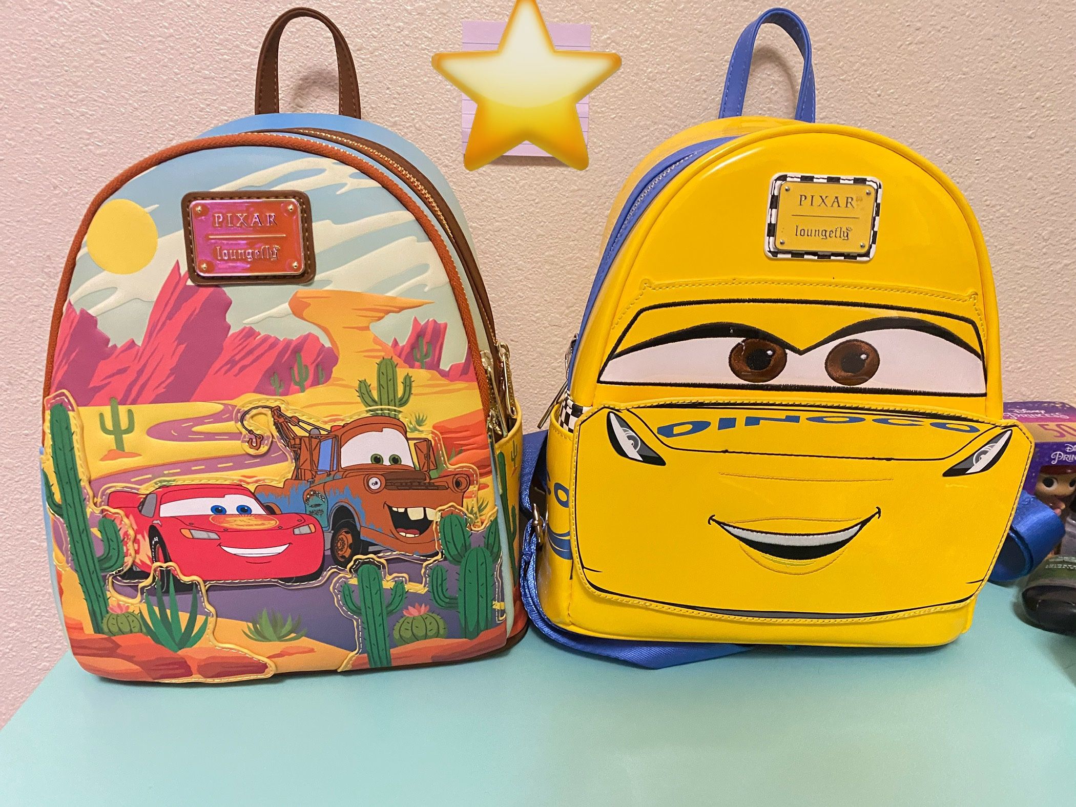 Loungefly Pixar Disney Cars Cruz Ramirez Mater LMQ