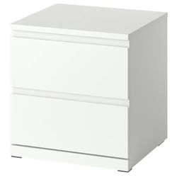 Set of 2, Storklinta 2-Drawer Nightstands