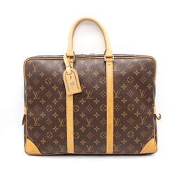 Louis Vuitton Monogram Porte Documents Voyage Briefcase Business Bag PM LV