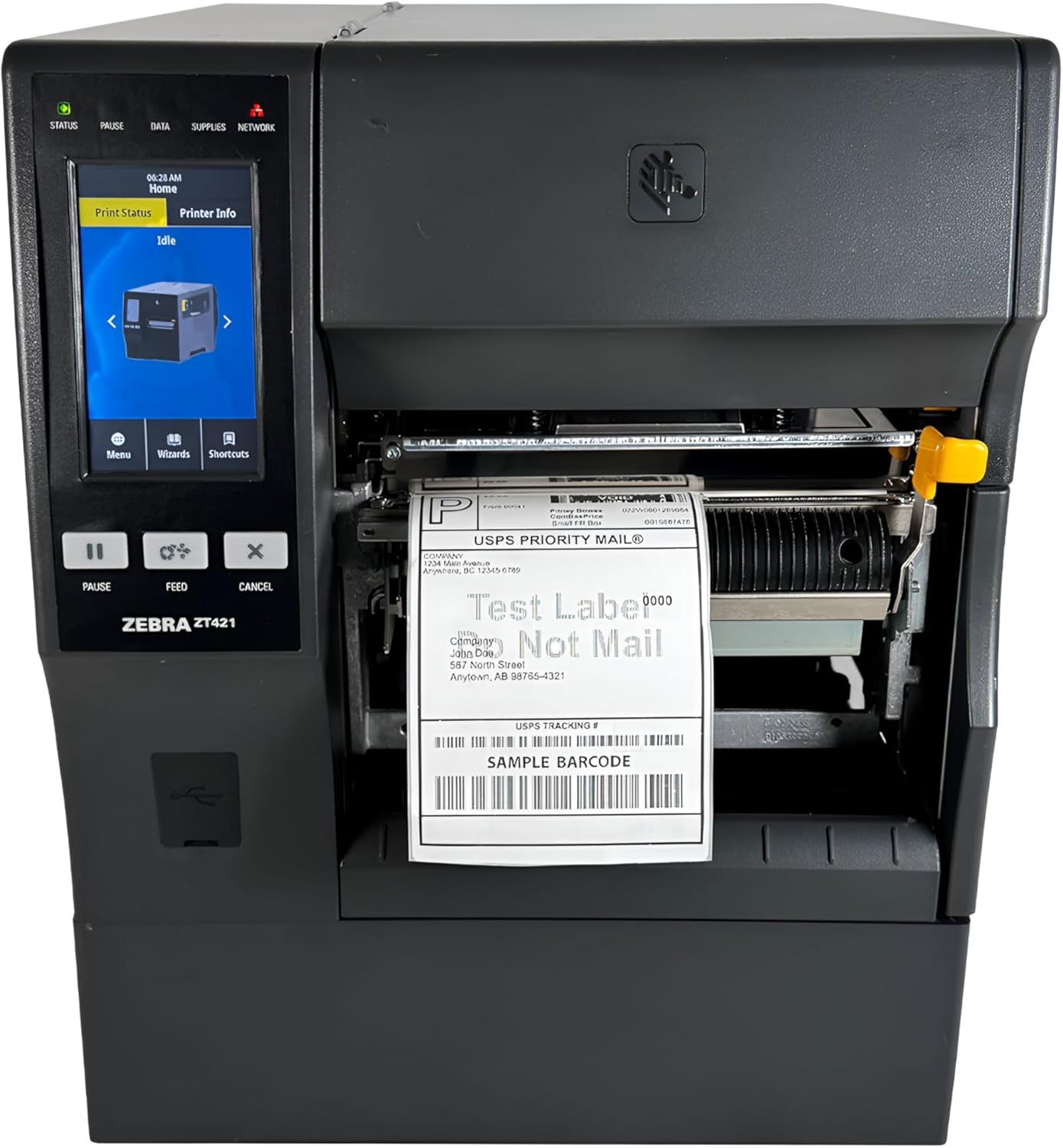 π₯ STORE CLOSING SALE β HUGE DISCOUNT! π₯ Zebra ZT421 300 DPI Wide Thermal Transfer Label Printer β GREAT CONDITION!