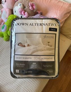 twin down alternative comforter