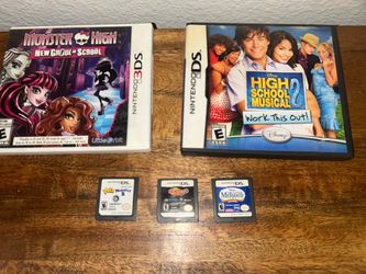 Nintendo DS / 3DS Game Lot of 5