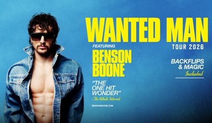 Benson Boone 8/11 two tix with parking