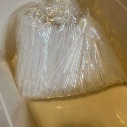plastic pipettes