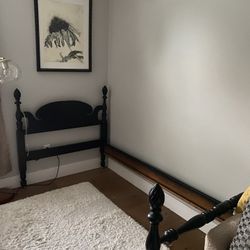 Twin Bed Frame Set