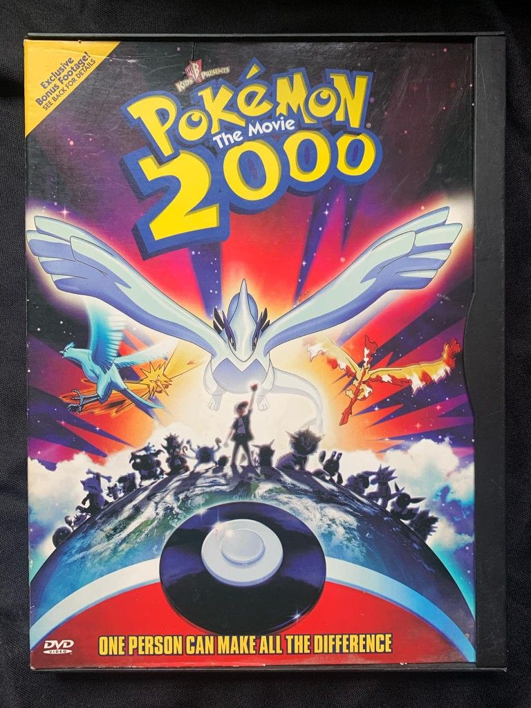 Pokémon The Movie 2000: The Power Of One (DVD, Snapcase) Exclusive Bonus Footage