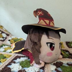 KonoSuba: God's Blessing on This Wonderful World - Megumin Mega Jumbo Plush 15" - Official Sega Anime Merch 