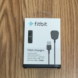 FitBit Charge 3 Charging Cable - Black (FB168RCC)