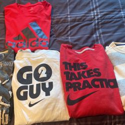 3 Boys Size 16 and 18 Nike, Adidas, Arizona  Shirts