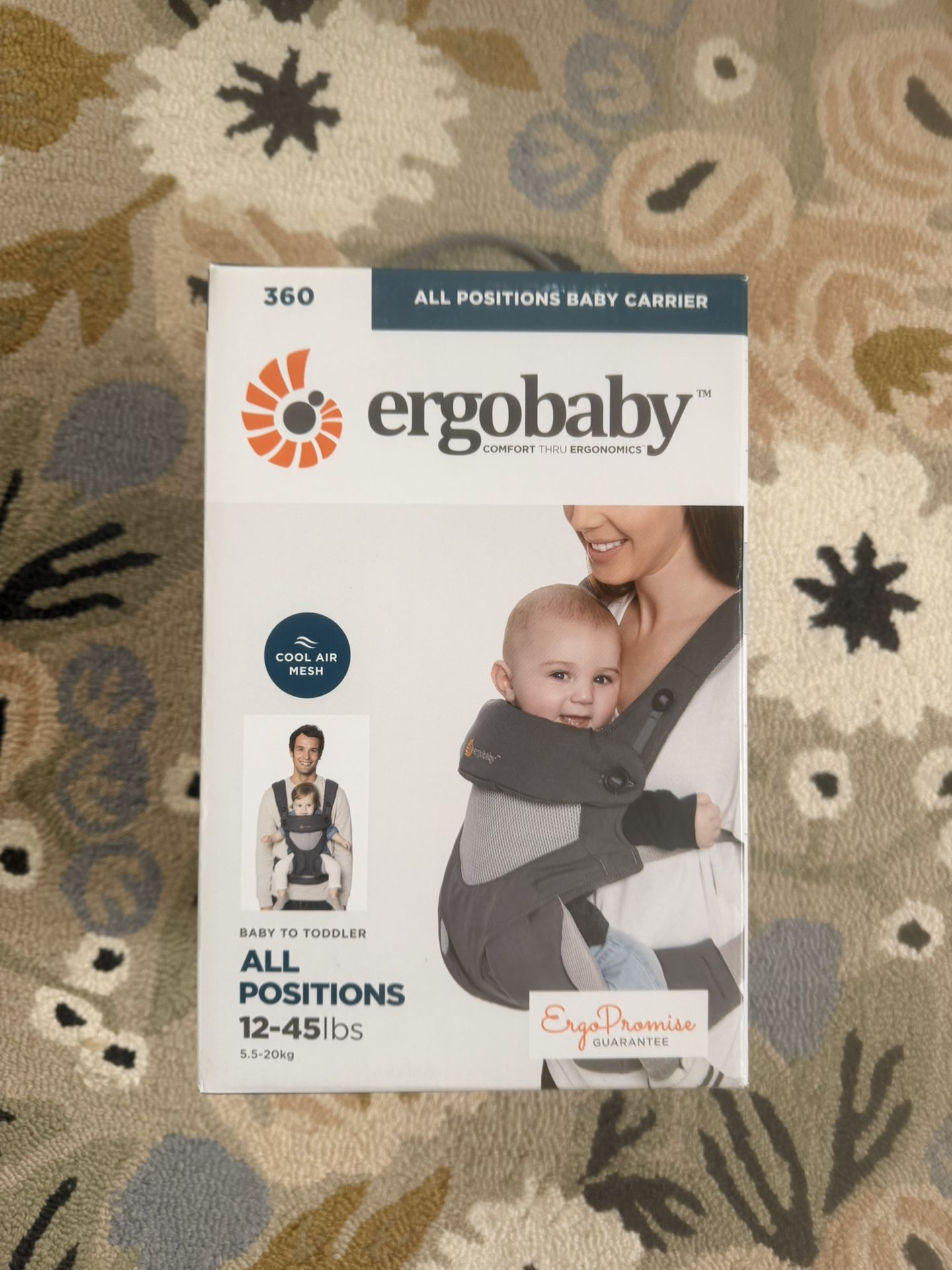 Ergo Baby Carrier - All Positions 