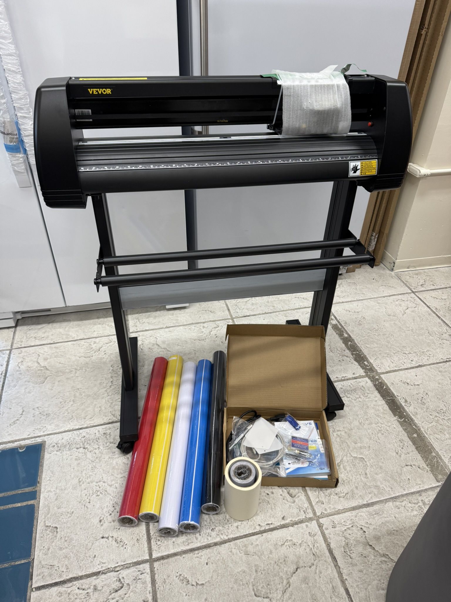 VEVOR - 28 inch Vinyl Cutter Plotter LCD Aluminum Craft Cutting Machine