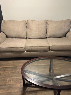 Couch and love seat
