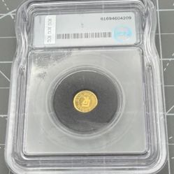 ICG Slabbed Brilliant Unc 1/2 .5 Gram Gold