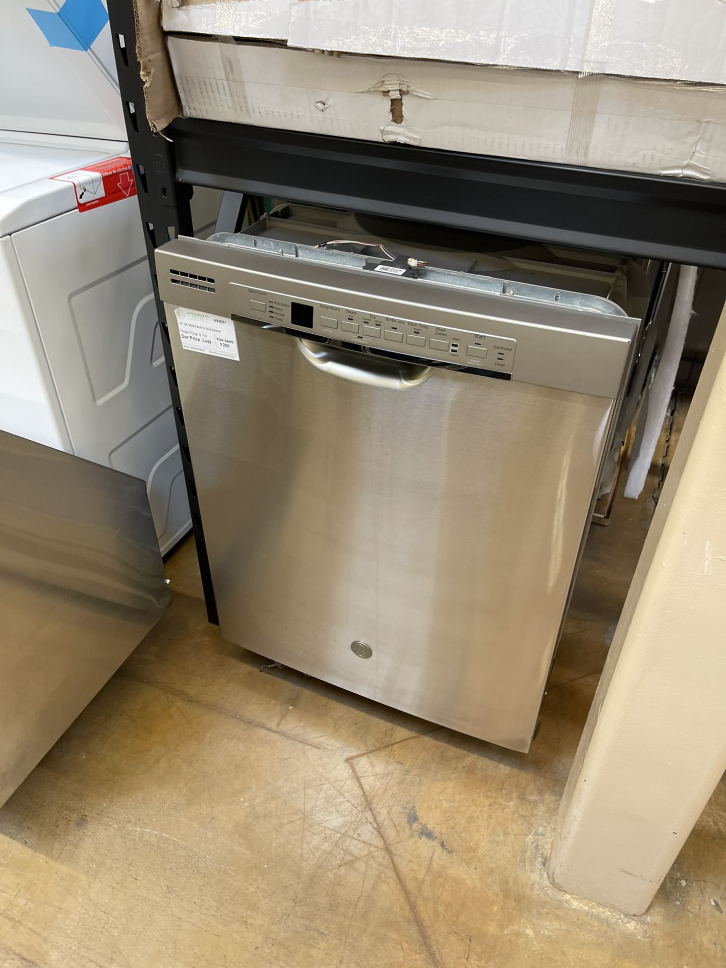 GE 24” Dishwasher Stainless